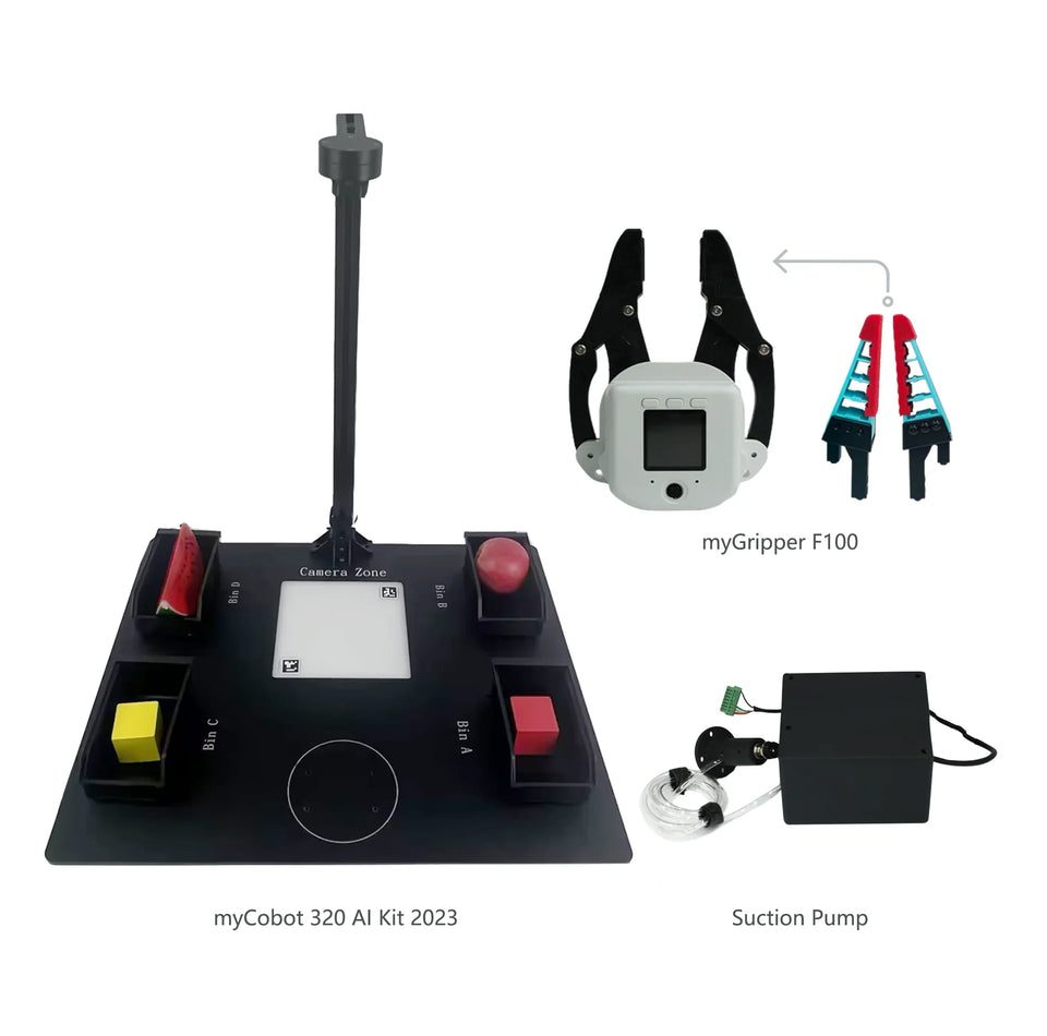 myCobot 320 AI Kit 2023 (suction pump + F100)